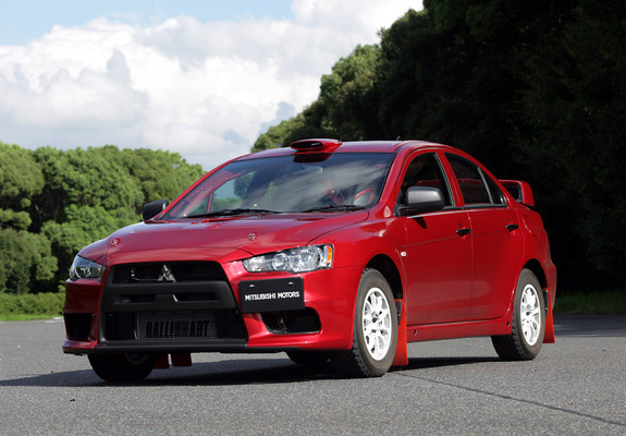 Mitsubishi Lancer Evolution X Group N 2007 pictures