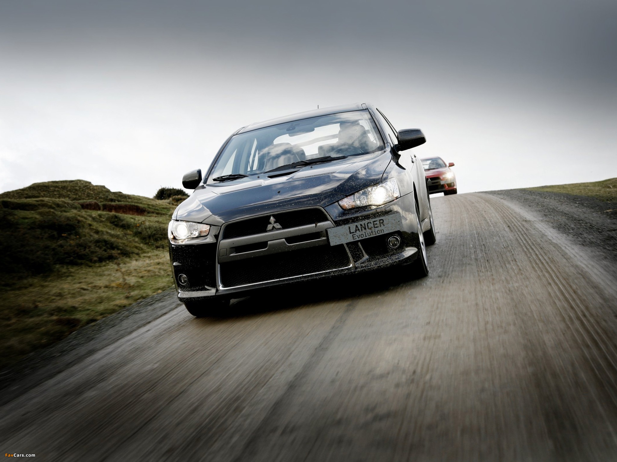 Mitsubishi Lancer Evolution X EU-spec 2008 wallpapers (2048 x 1536)