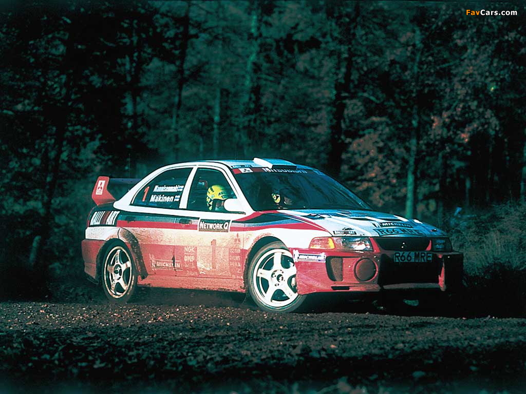 Mitsubishi Lancer Evolution V Gr.A WRC 1998 images (1024 x 768)