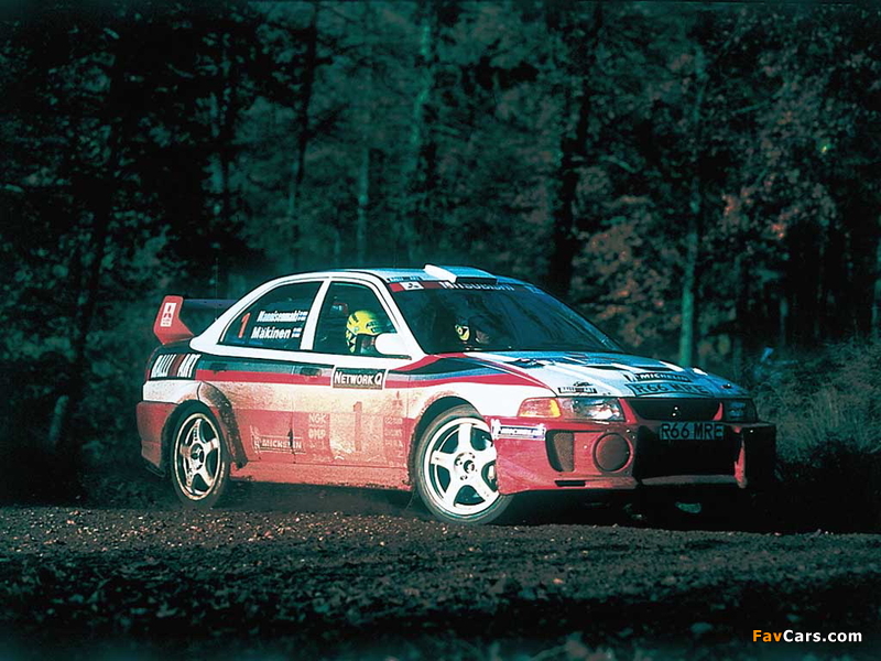 Mitsubishi Lancer Evolution V Gr.A WRC 1998 images (800 x 600)