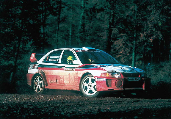 Mitsubishi Lancer Evolution V Gr.A WRC 1998 images