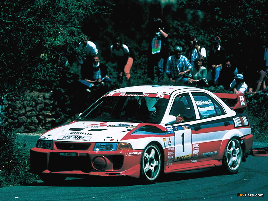 Mitsubishi Lancer Evolution V Gr.A WRC 1998 photos (1024 x 768)