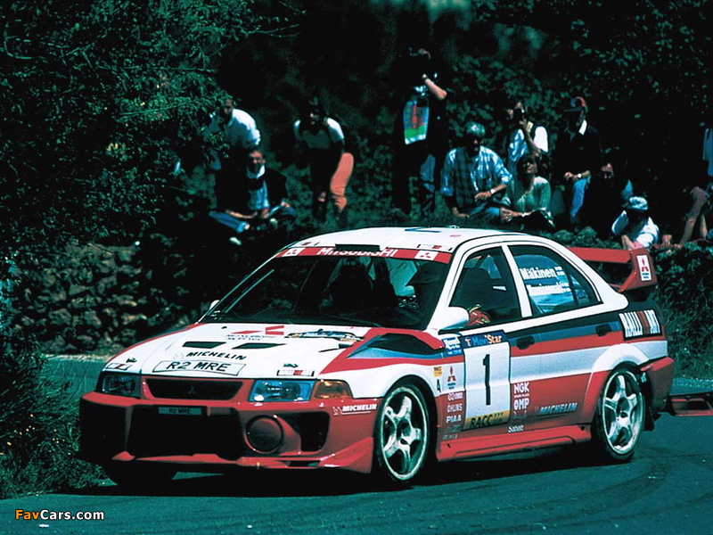 Mitsubishi Lancer Evolution V Gr.A WRC 1998 photos (800 x 600)