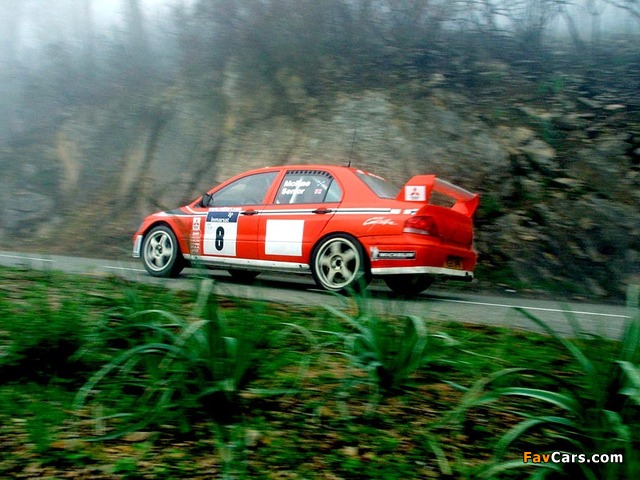 Mitsubishi Lancer Evolution VII WRC 2001–03 pictures (640 x 480)