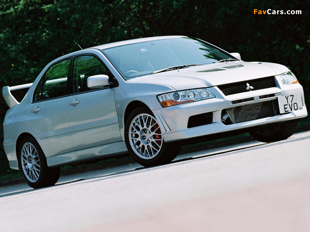 Mitsubishi Lancer Evolution VII FQ-300 2002 images (640 x 480)