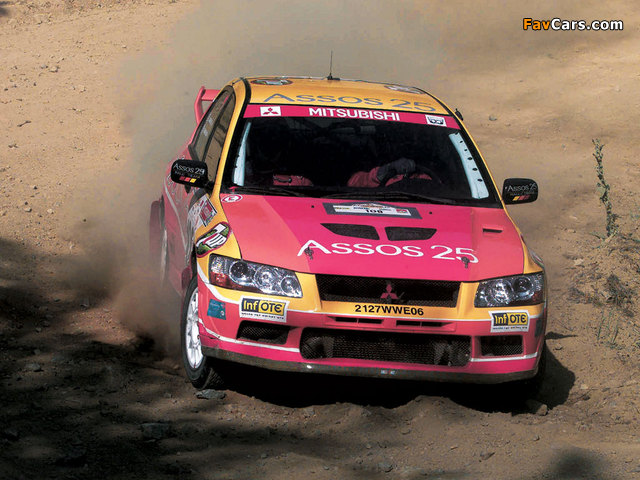 Photos of Mitsubishi Lancer Evolution VII WRC 2001–03 (640 x 480)