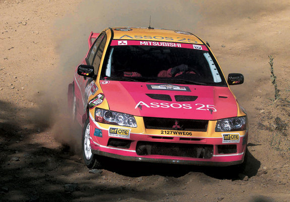 Photos of Mitsubishi Lancer Evolution VII WRC 2001–03