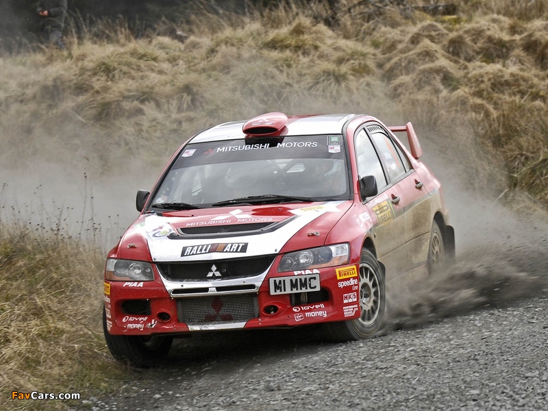 Pictures of Mitsubishi Lancer Evolution IX Race Car 2005–07 (800 x 600)