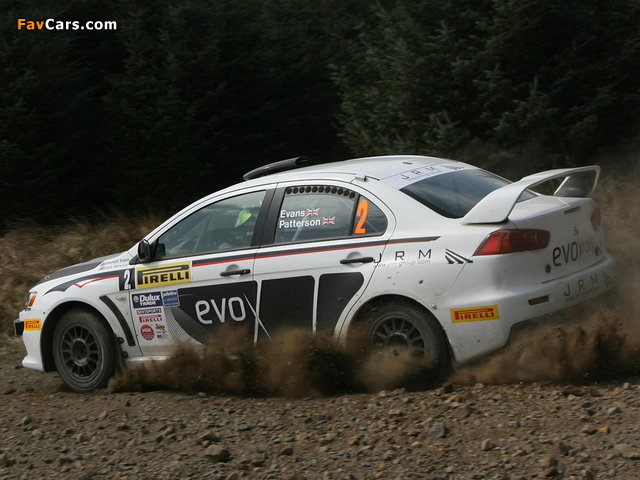 Pictures of Mitsubishi Lancer Evolution X Race Car 2008 (640 x 480)