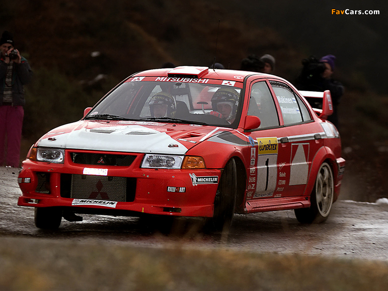 Pictures of Mitsubishi Lancer RS Evolution VI Gr.A WRC 1999 (800 x 600)