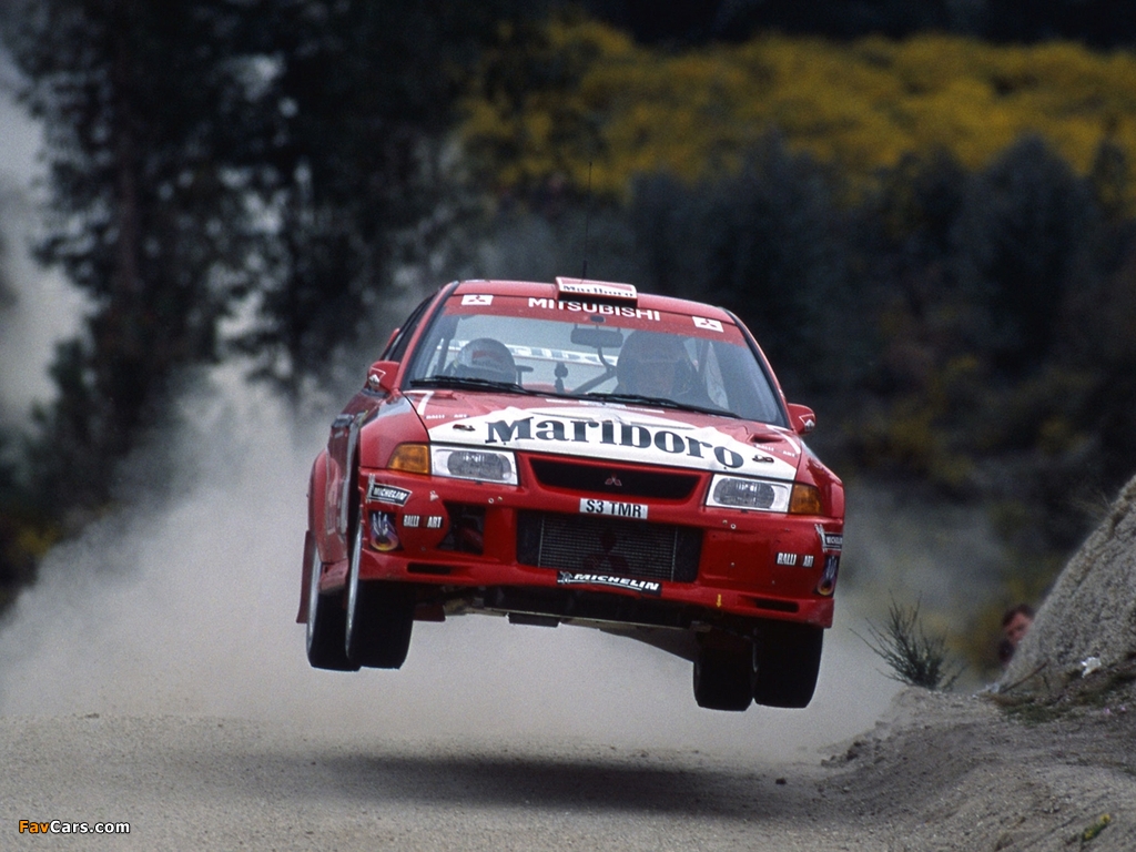 Mitsubishi Lancer RS Evolution VI Gr.A WRC 1999 wallpapers (1024 x 768)