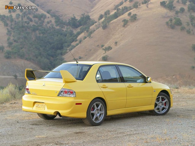 Mitsubishi Lancer Evolution VIII US-spec 2003–05 wallpapers (640 x 480)