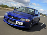 Mitsubishi Lancer Evolution IX UK-spec 2005–07 wallpapers