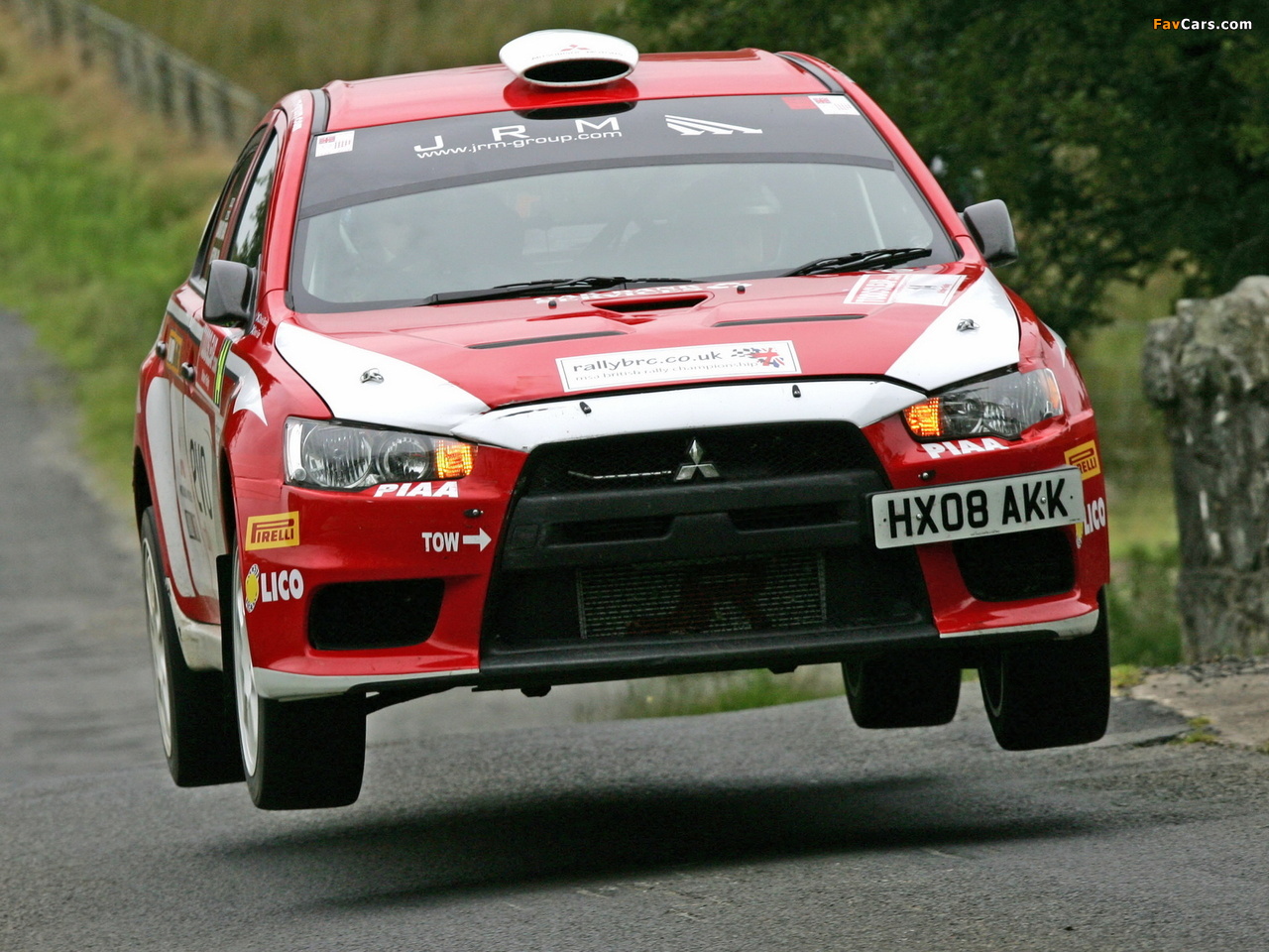 Mitsubishi Lancer Evolution X Race Car 2008 wallpapers (1280 x 960)