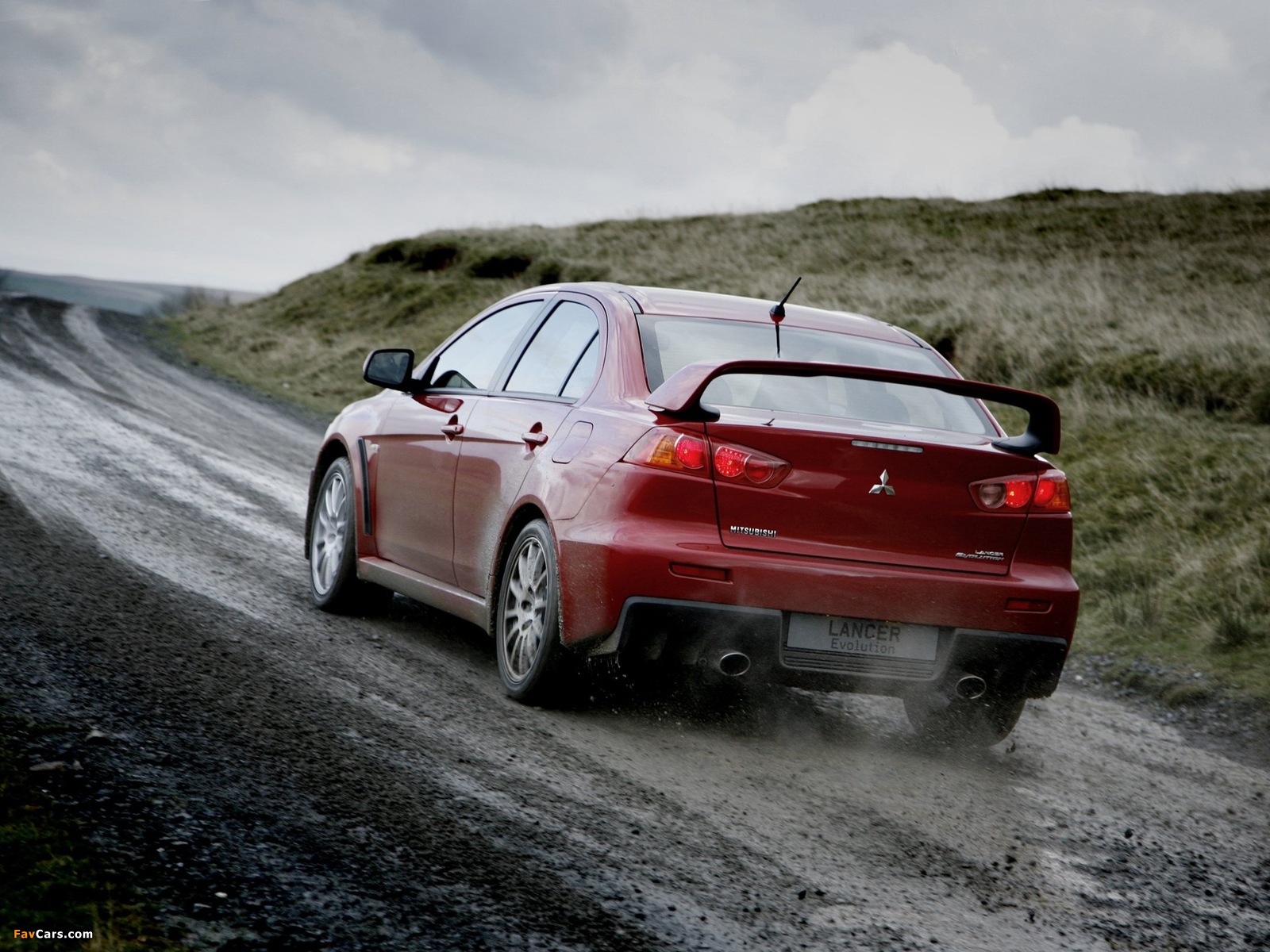 Mitsubishi Lancer Evolution X EU-spec 2008 wallpapers (1600 x 1200)