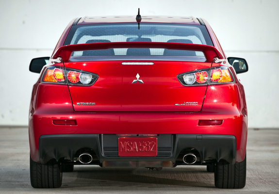 Mitsubishi Lancer Evolution GSR US-spec 2008 wallpapers