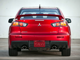 Mitsubishi Lancer Evolution GSR US-spec 2008 wallpapers