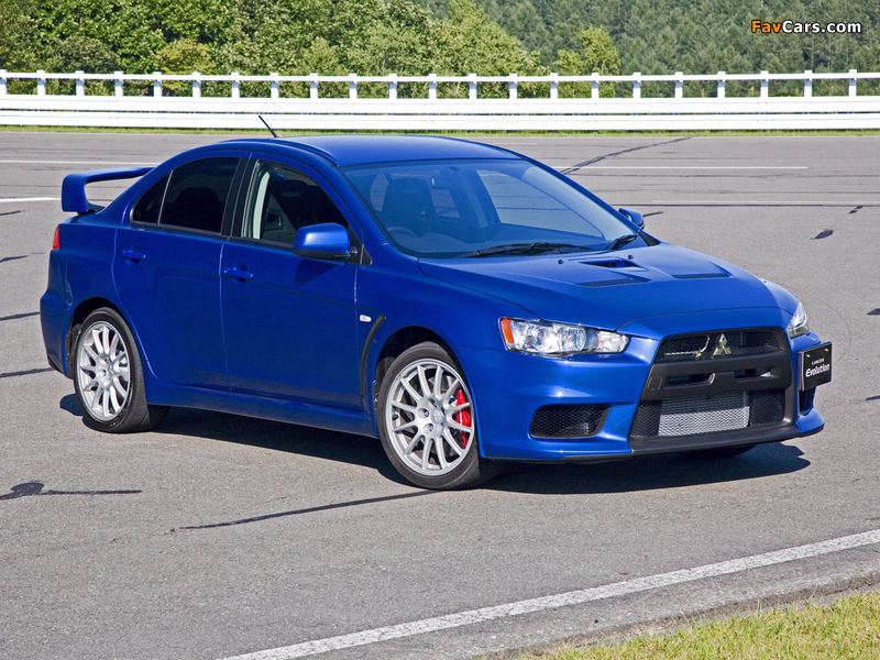 Mitsubishi Lancer Evolution X 2008 wallpapers (800 x 600)