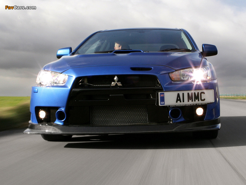 Mitsubishi Lancer Evolution X FQ-400 2009 wallpapers (800 x 600)