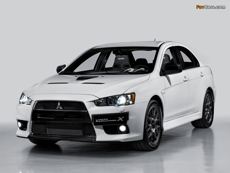 Mitsubishi Lancer Evolution X Carbon Series 2012 wallpapers (800 x 600)