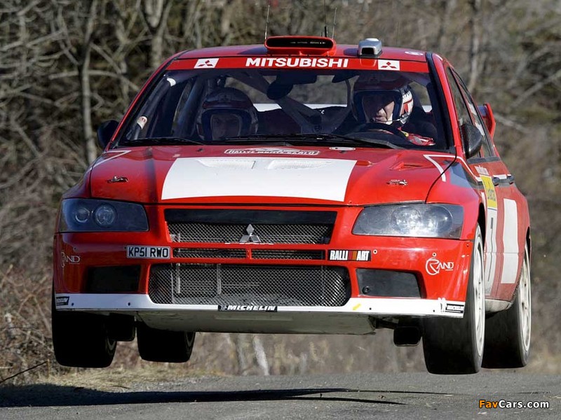 Mitsubishi Lancer Evolution VII WRC 2001–03 wallpapers (800 x 600)