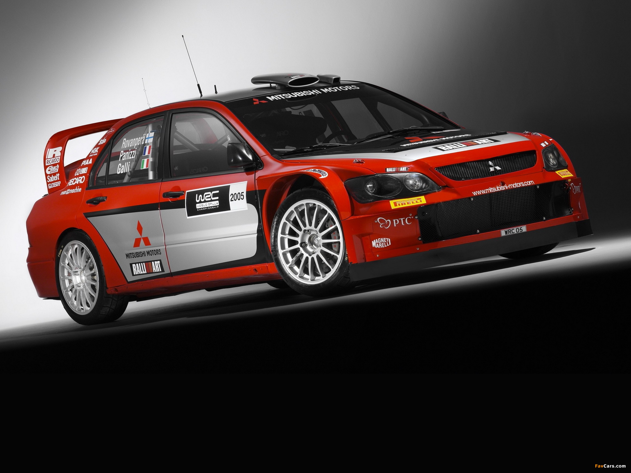 Images of Mitsubishi Lancer WRC05 2005 (2048 x 1536)