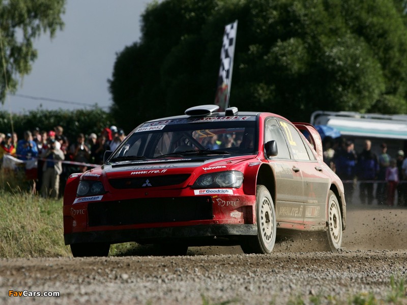 Mitsubishi Lancer WRC05 2005 images (800 x 600)