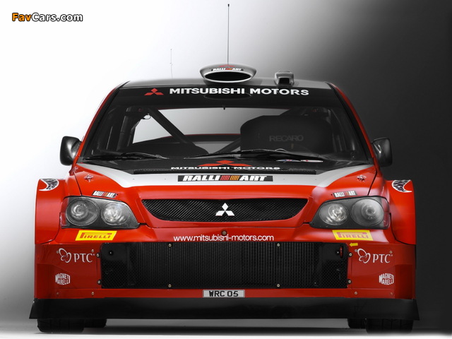 Mitsubishi Lancer WRC05 2005 photos (640 x 480)