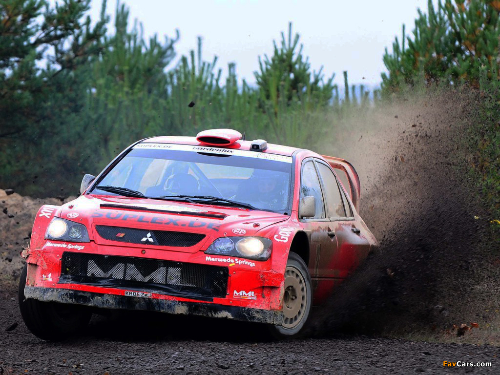 Photos of Mitsubishi Lancer WRC05 2005 (1024 x 768)