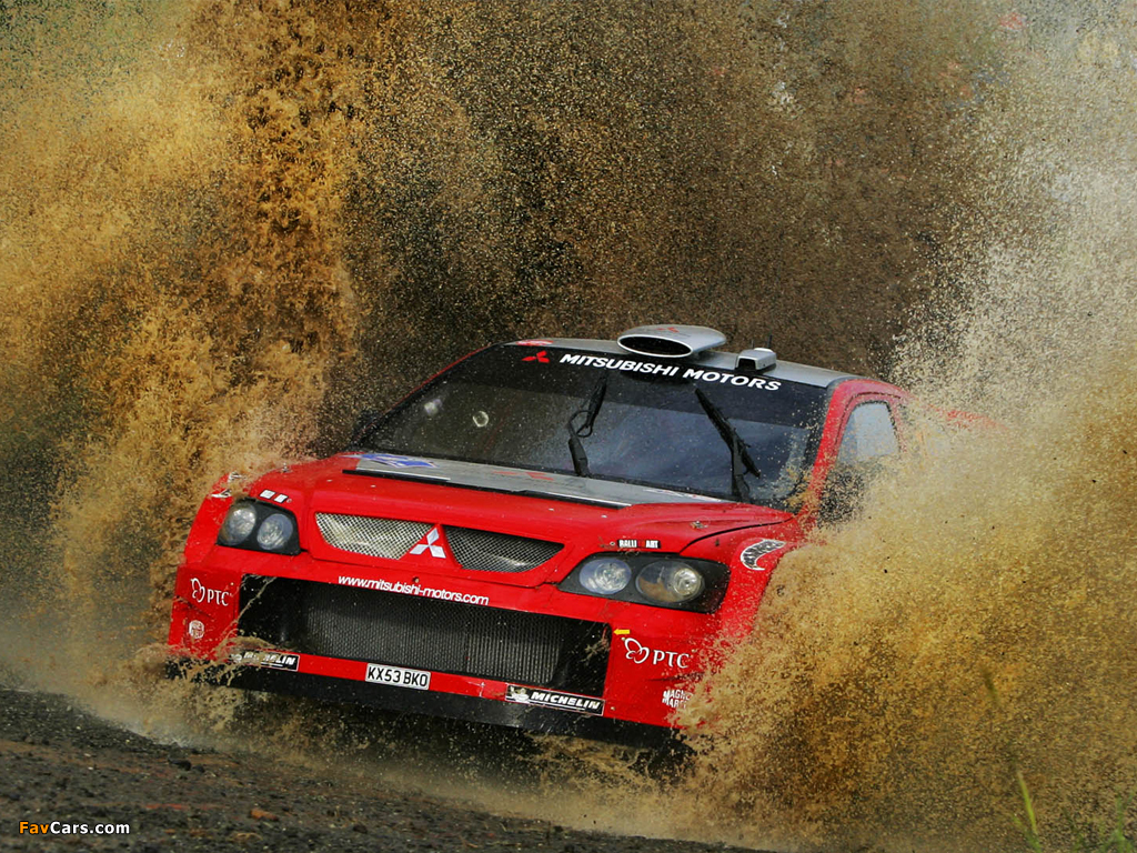 Photos of Mitsubishi Lancer WRC04 2004 (1024 x 768)