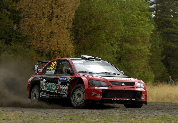 Mitsubishi Lancer WRC05 2005 wallpapers
