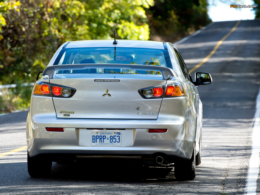 Images of Mitsubishi Lancer SE US-spec 2012 (1024 x 768)