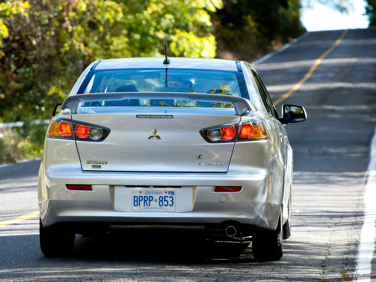 Images of Mitsubishi Lancer SE US-spec 2012 (1280 x 960)