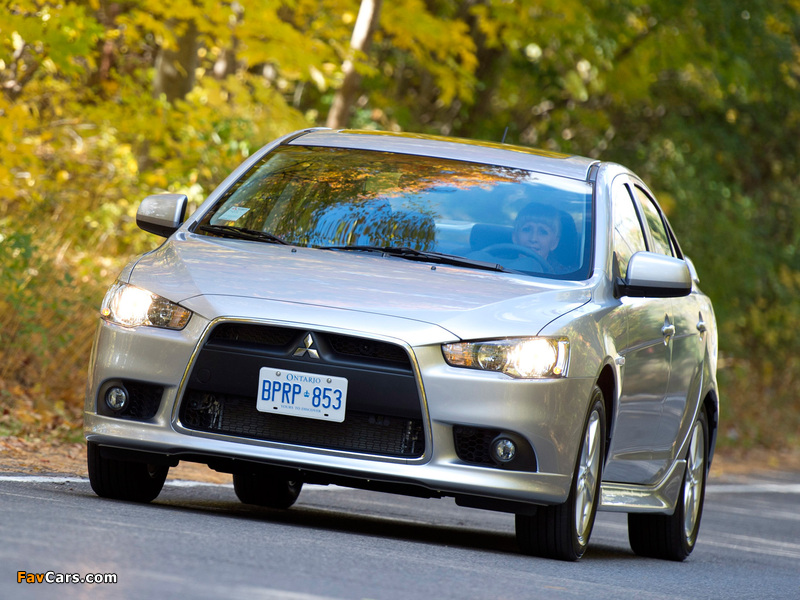 Images of Mitsubishi Lancer SE US-spec 2012 (800 x 600)