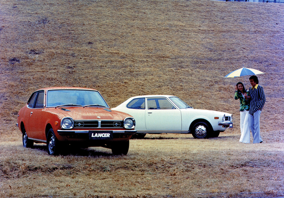 Mitsubishi Lancer Coupe 1973–76 images