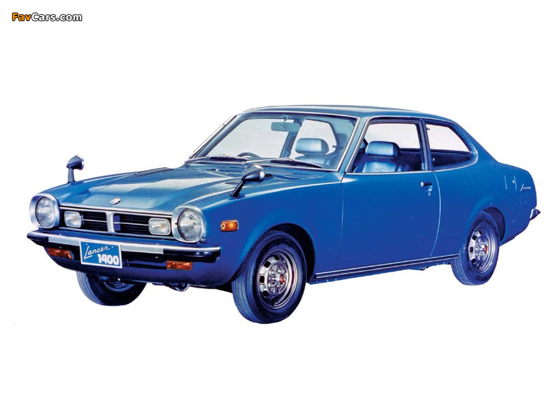 Mitsubishi Lancer Coupe 1973–76 images (800 x 600)