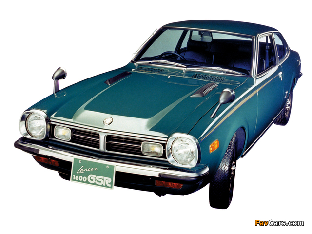 Mitsubishi Lancer Coupe 1973–76 photos (640 x 480)