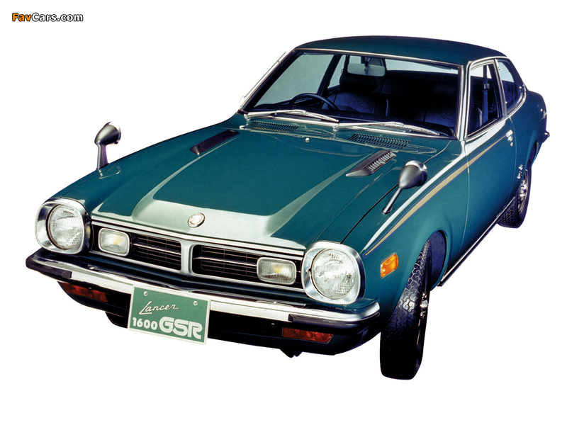 Mitsubishi Lancer Coupe 1973–76 photos (800 x 600)