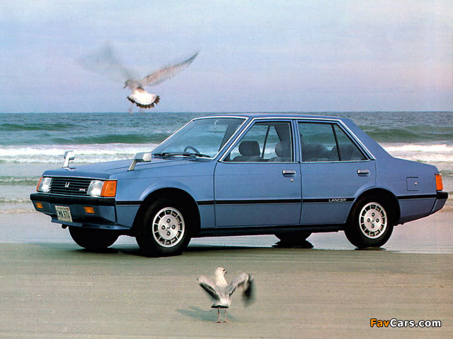 Mitsubishi Lancer 1979–87 photos (640 x 480)