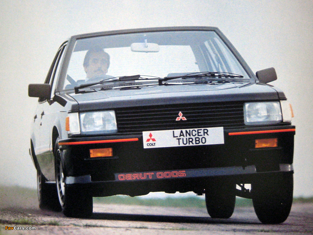 Mitsubishi Lancer 2000 Turbo 1981–87 pictures (1024 x 768)