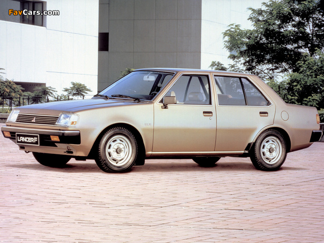 Mitsubishi Lancer Fiore 1982–83 photos (640 x 480)