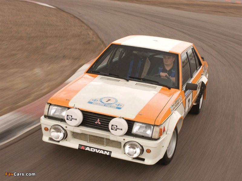 Mitsubishi Lancer 2000 Turbo Rally Version 1982 pictures (800 x 600)