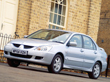 Mitsubishi Lancer UK-spec 2003–05 photos