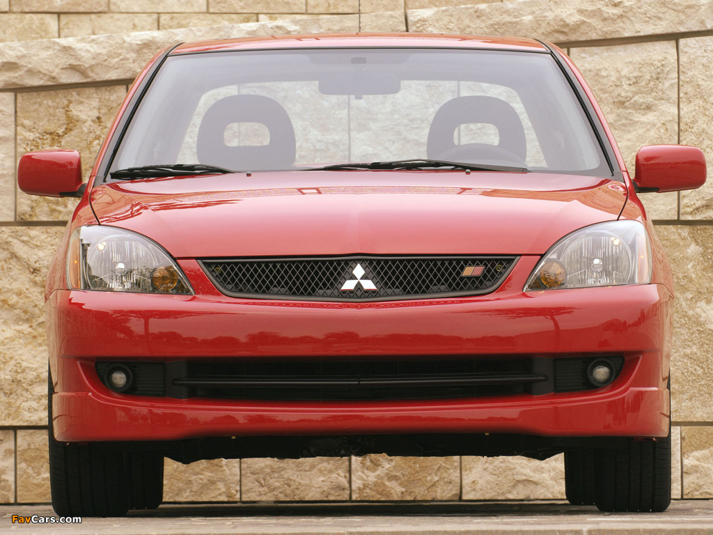 Mitsubishi Lancer Ralliart 2003–05 wallpapers (1024 x 768)