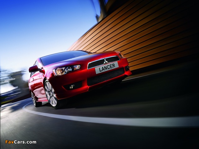 Mitsubishi Lancer 2007–11 photos (640 x 480)