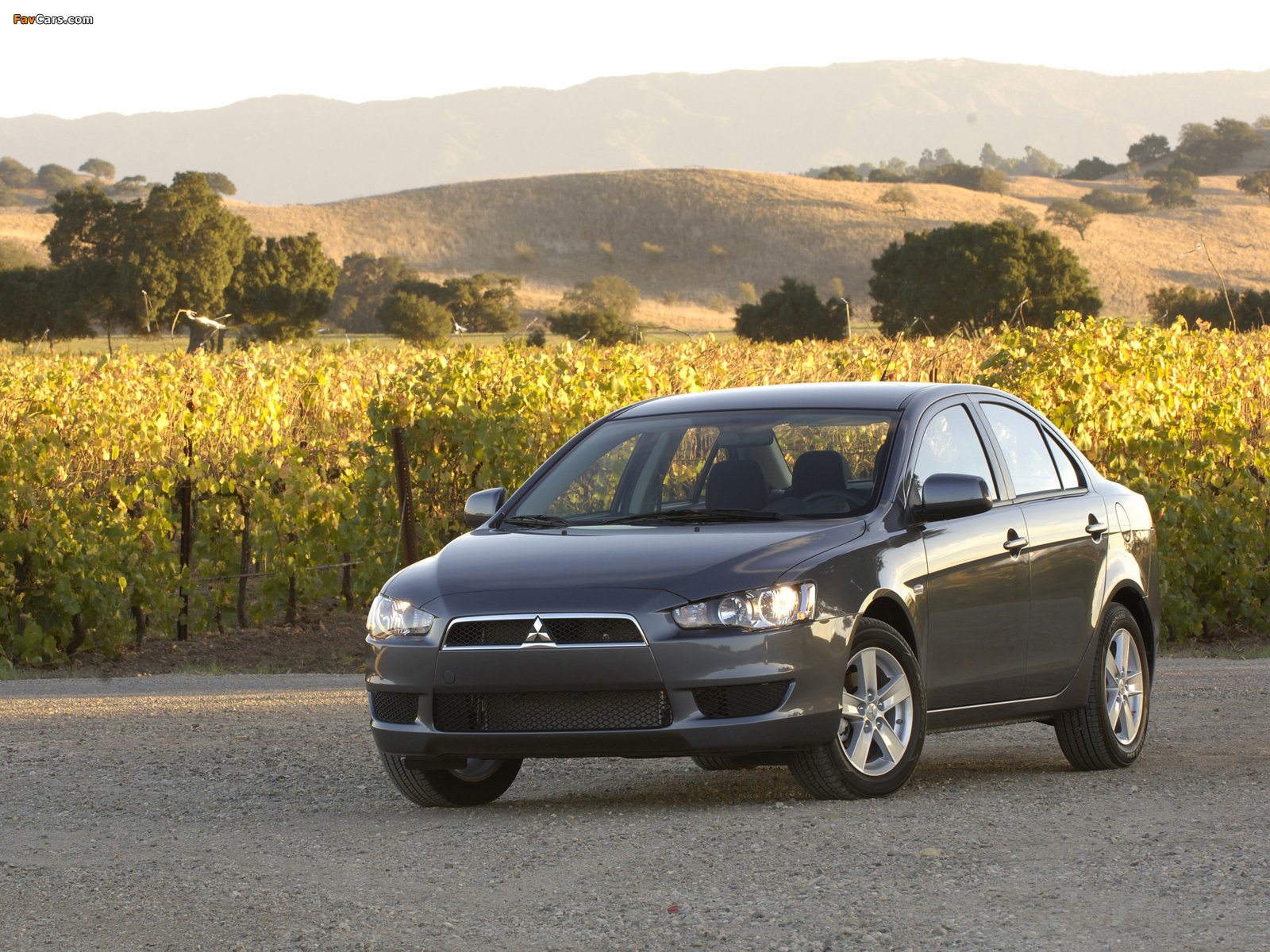 Mitsubishi Lancer ES US-spec 2007 wallpapers (1600 x 1200)