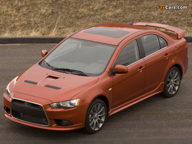 Mitsubishi Lancer Ralliart 2008 images (640 x 480)