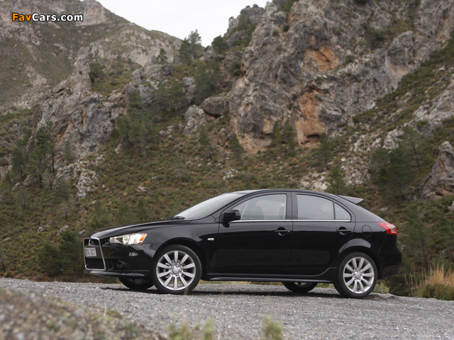 Mitsubishi Lancer Sportback 2008 images (640 x 480)