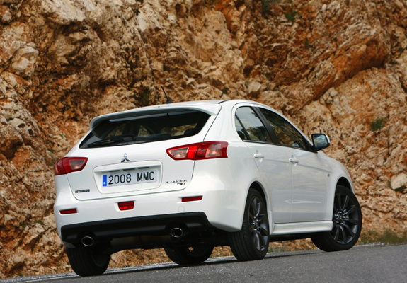 Mitsubishi Lancer Sportback Ralliart 2008 images