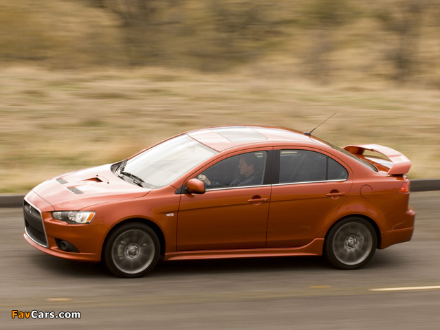 Mitsubishi Lancer Ralliart 2008 images (640 x 480)